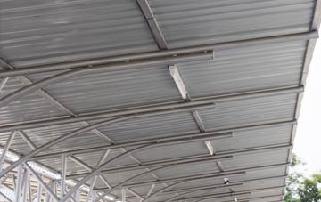 installing Pwll Mawr metal roofing